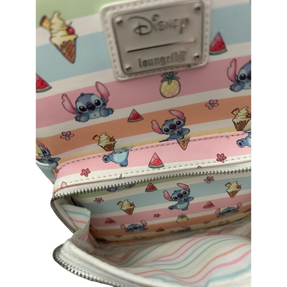 Loungefly Disney Lilo & Stitch Fruits Mini Backpack Bag - Picture 8 of 13